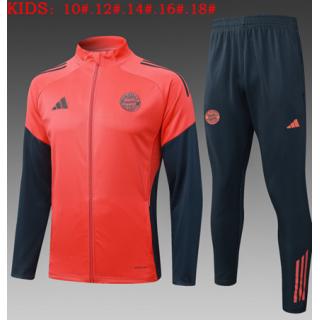 Chándal Bayern Munich 2025/26 ( Red Long Zipper) - NIÑOS